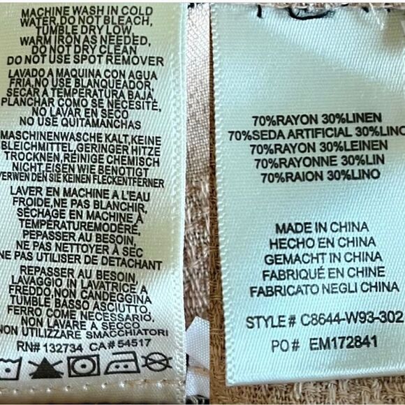 Anthropologie cloth & stone halter maxi dress NWT - Picture 9 of 9